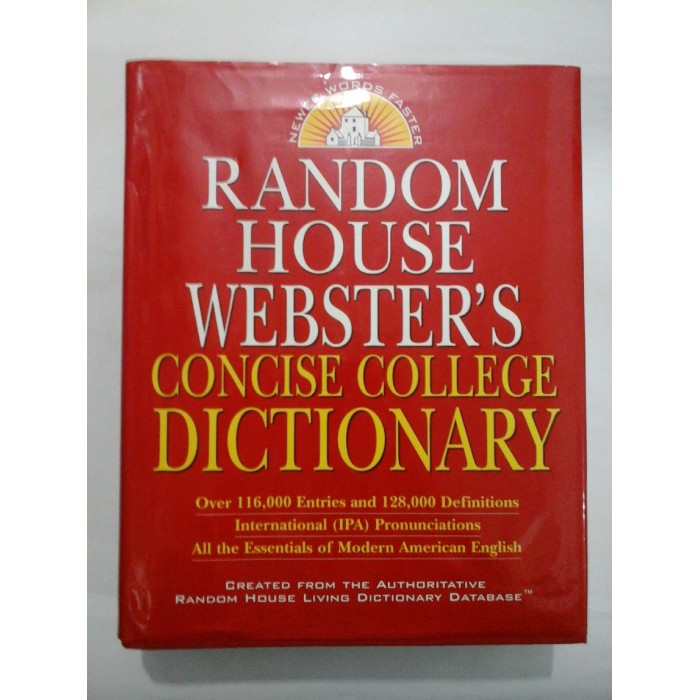 WEBSTER'S DICTIONARY (DICTIONAR ENGLEZ WEBSTER)